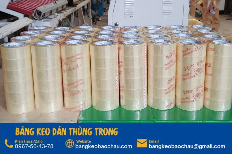 Lợi ích của việc sử dụng băng keo dán thùng trong 4.8f.100y