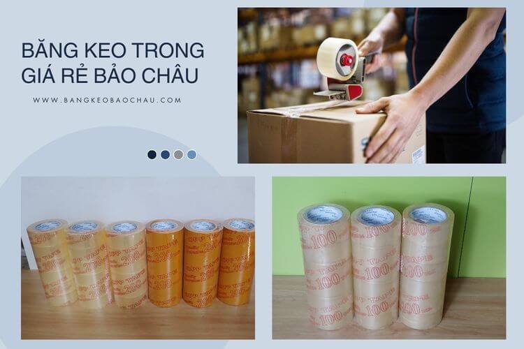 Tại sao cần chọn mua băng keo trong chất lượng?