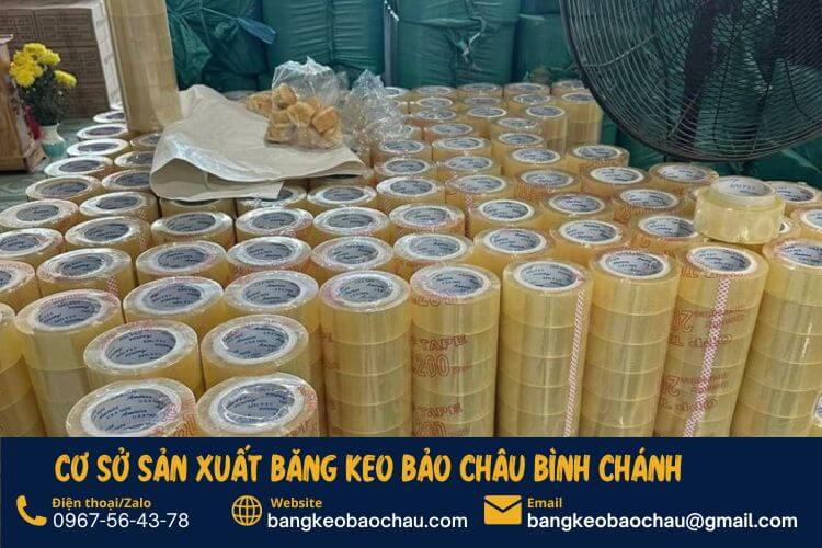 Tổng Quan Về Cơ Sở Sản Xuất Băng Keo Bảo Châu