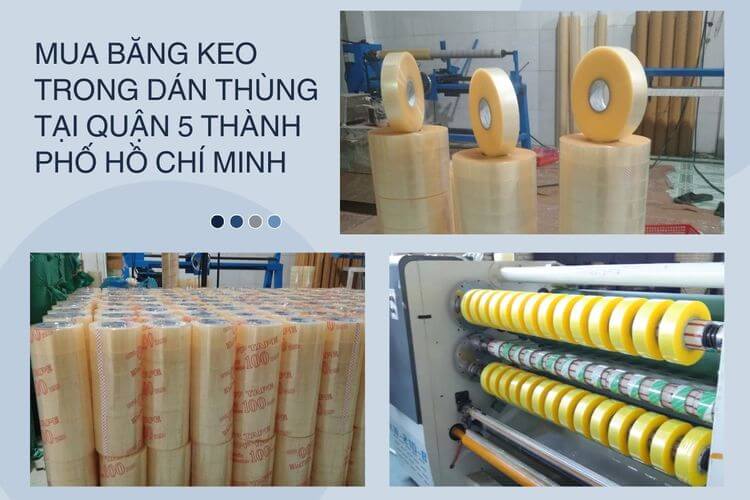 Tầm quan trọng của băng keo trong dán thùng trong đóng gói hàng hóa