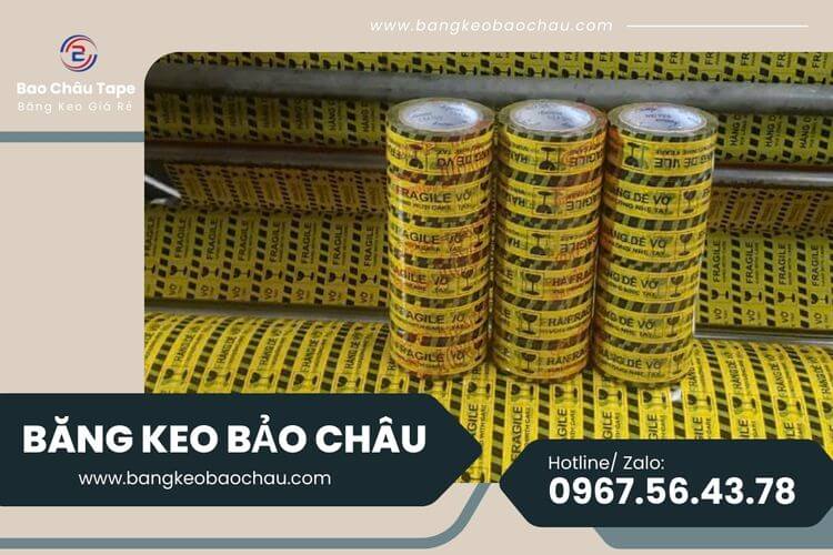 Kinh nghiệm lựa chọn địa chỉ mua băng dính hàng dễ vỡ