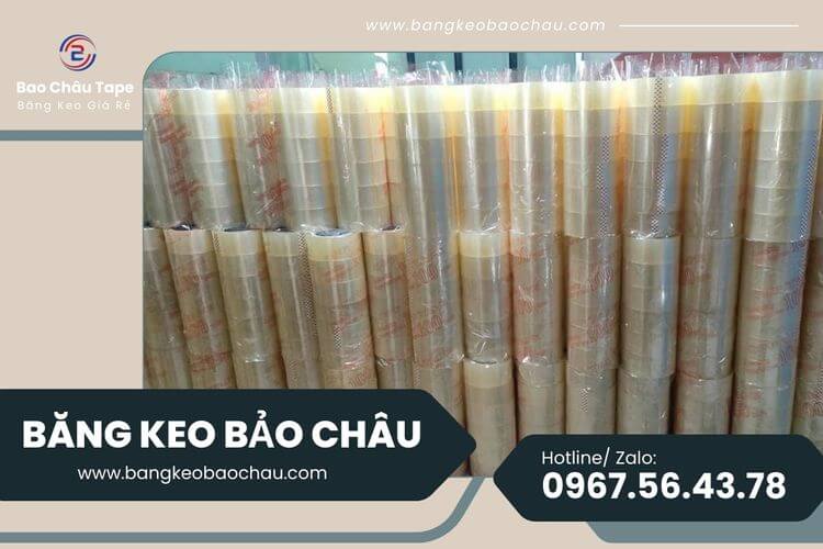 Lý do chọn dịch vụ đổ mối băng keo giá sỉ tại Bến Tre của Băng Keo Bảo Châu