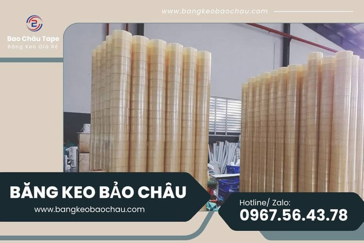 Các sản phẩm băng keo giá sỉ của Băng Keo Bảo Châu