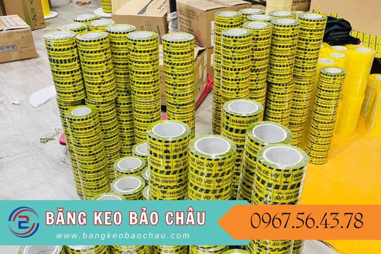 Sự đa dạng của sản phẩm băng Keo in chữ tại Băng Keo Bảo Châu