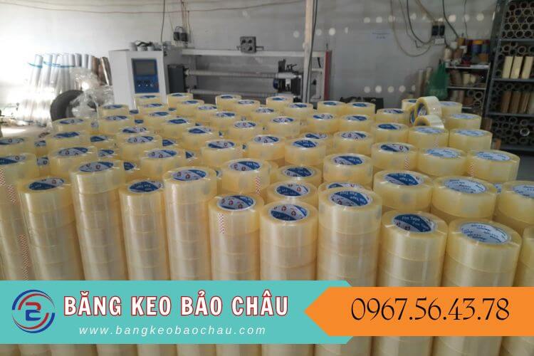 Quy trình sản xuất băng keo trong tại Bảo Châu