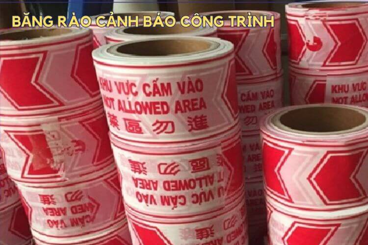 Cấu Tạo của Băng Rào Cảnh Báo Công Trình