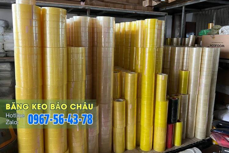 Các Loại Băng Keo Dán Thùng Tại Bảo Châu