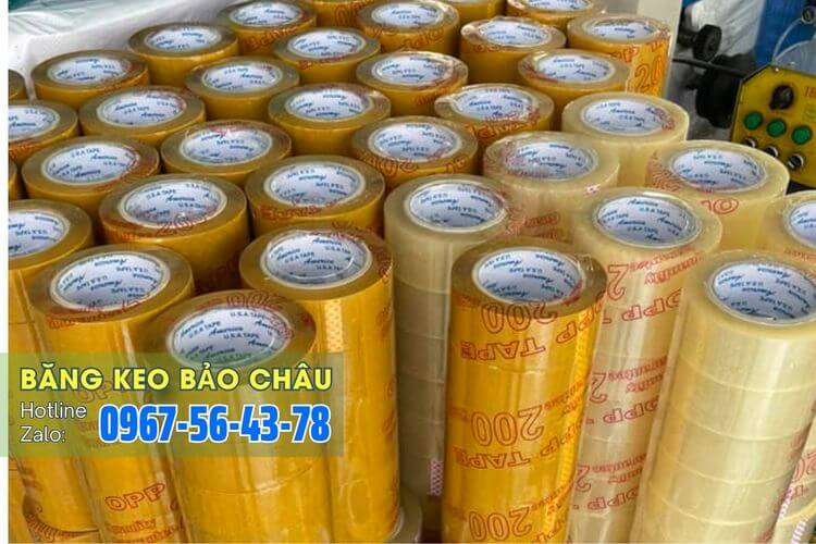 Các Sản Phẩm Băng Keo Dán Thùng Cung Cấp Bởi Bảo Châu