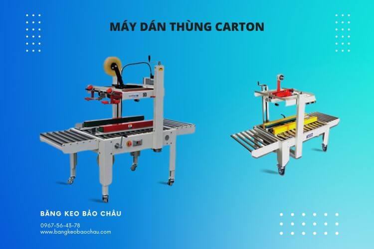 Ưu điểm của máy dán băng keo thùng carton