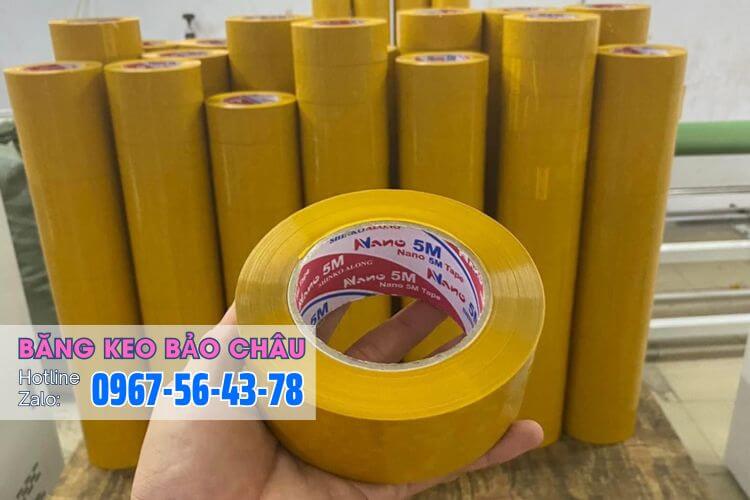 Giới thiệu về sản phẩm băng keo vàng đục dán thùng